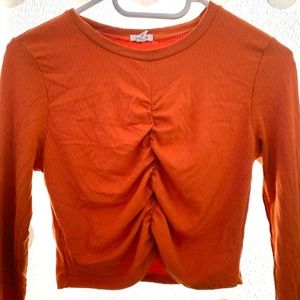Cropped garage long sleeve